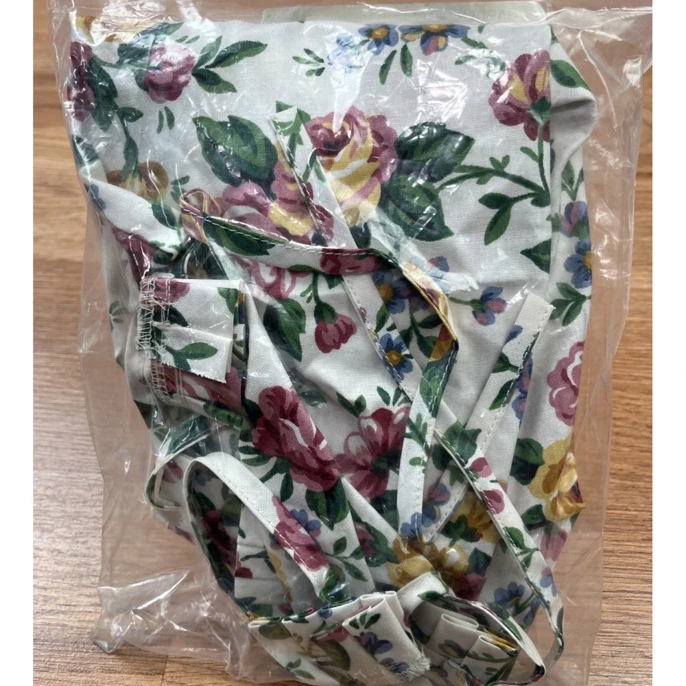 Longaberger Fabric Liner Garden Splender for Medium Gathering Basket NEW 224971